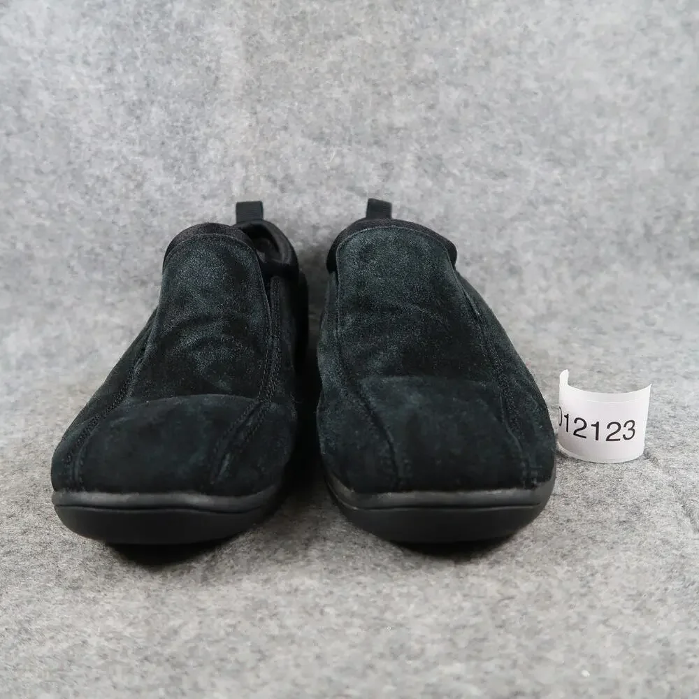 2Pod Shoes Womens 7.5 Casual Moc Slip On Leather Black Comfort Lifestyle Loafer_2